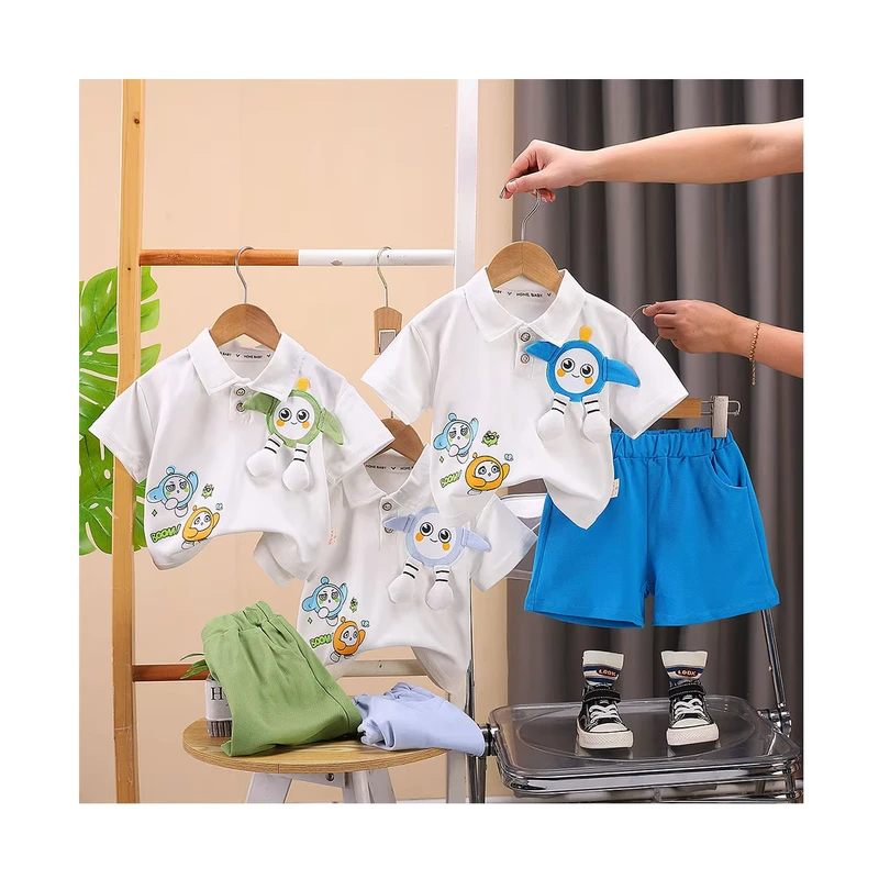 CHINEE-1-4-Year-Toddler-Boys-Summer-Shorts-Polo-Shirt-Set-Summer-Clothes-for-Kids-Khaki-Shorts-Infant-Clothing-Boy-1