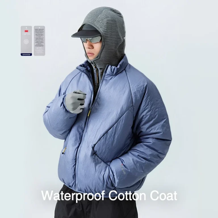 CHINEE-3M-Thinsulate-Mens-Waterproof-Eco-Friendly-80-Down-Canvas-Zipper-Puffer-Coat-Winter-Techwear