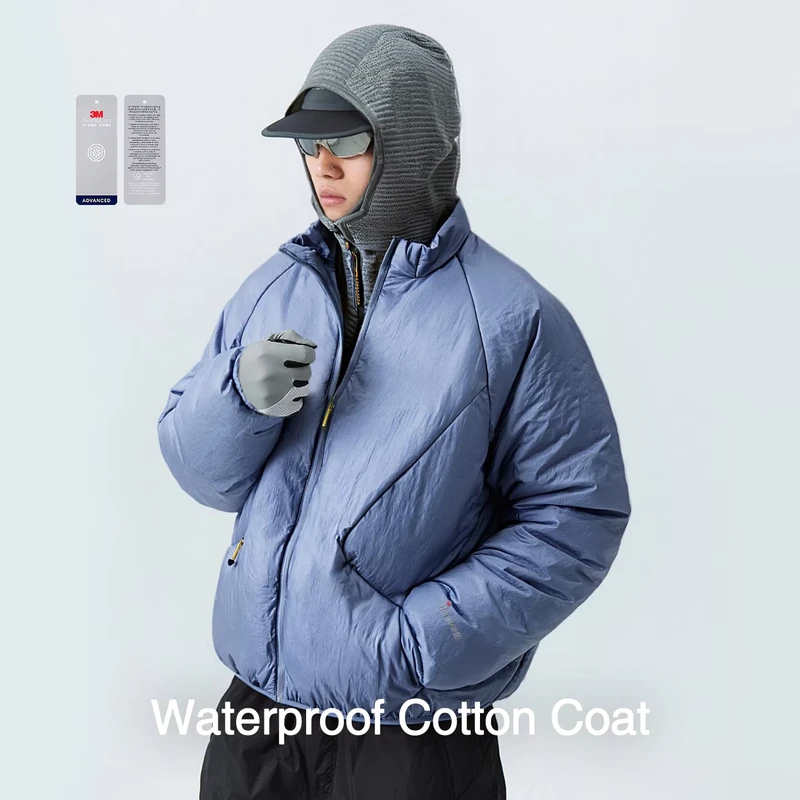 CHINEE-3M-Thinsulate-Mens-Waterproof-Eco-Friendly-80-Down-Canvas-Zipper-Puffer-Coat-Winter-Techwear