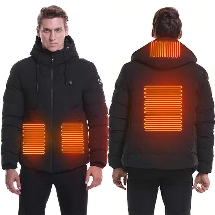 CHINEE-4-Zone-Heating-Hooded-Casual-Zipper-Stand-Collar-Winter-Intelligent-Men-Plus-Size-Smart-100-Polyester-Jacket