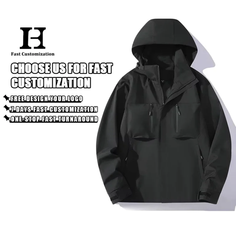 CHINEE-All-Weather-Multi-Scene-Outdoor-Adventure-Camping-Hiking-Travel-Weatherproof-Comfortable-Jacket