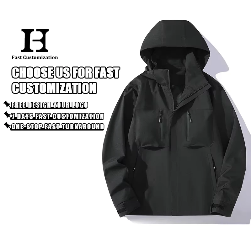 CHINEE-All-Weather-Multi-Scene-Outdoor-Adventure-Camping-Hiking-Travel-Weatherproof-Comfortable-Jacket