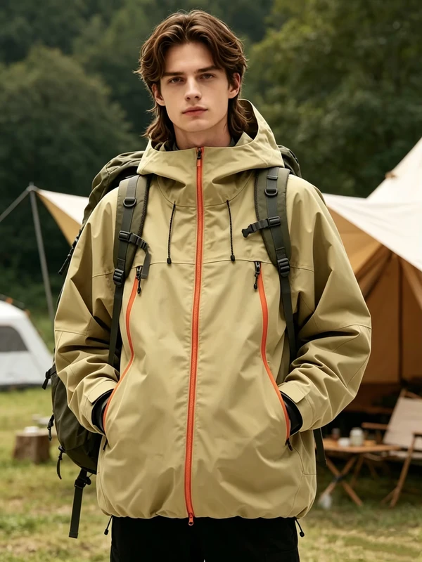 CHINEE-All-Weather-Technical-Outdoor-Jacket-Windproof-Waterproof-Hooded-Trekking-Camping-Outer-Coat