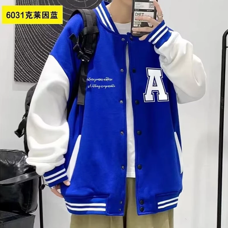 CHINEE-American-Trendy-Baseball-Jacket-for-Men-in-Spring-Autumn-Summer-Loose-Fitting-Handsome-High-Street-Mens-Casual-Jacket