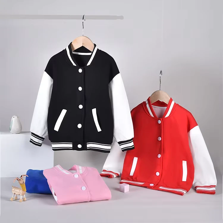 CHINEE-Autumn-Children-Loose-Casual-Jacket-Customized-Boy-Baseball-Uniform