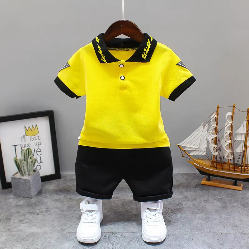 CHINEE-Baby-Clothing-Sets-Boys-Clothes-Summer-Polo-T-shirt-Shorts-2PCS-Kids-Clothing-Cotton-Baby-Boy-Clothing-Sets-1