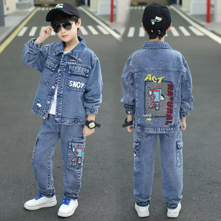 CHINEE-Big-Boys-Spring-Autumn-Denim-Casual-Two-Piece-Suit-Set-for-Kids-1