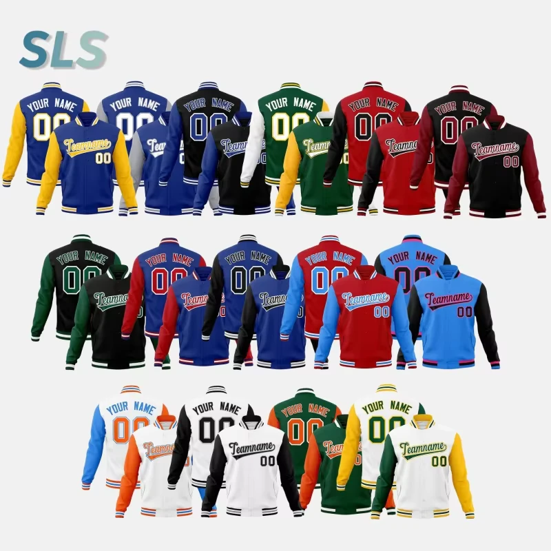 CHINEE-Bomber-Coat-Varsity-Jacket-Featuring-Stitched-Text-Logo-Yellow-Jacket-Letterman-Uniform-Varsity-for-Men-Jacket