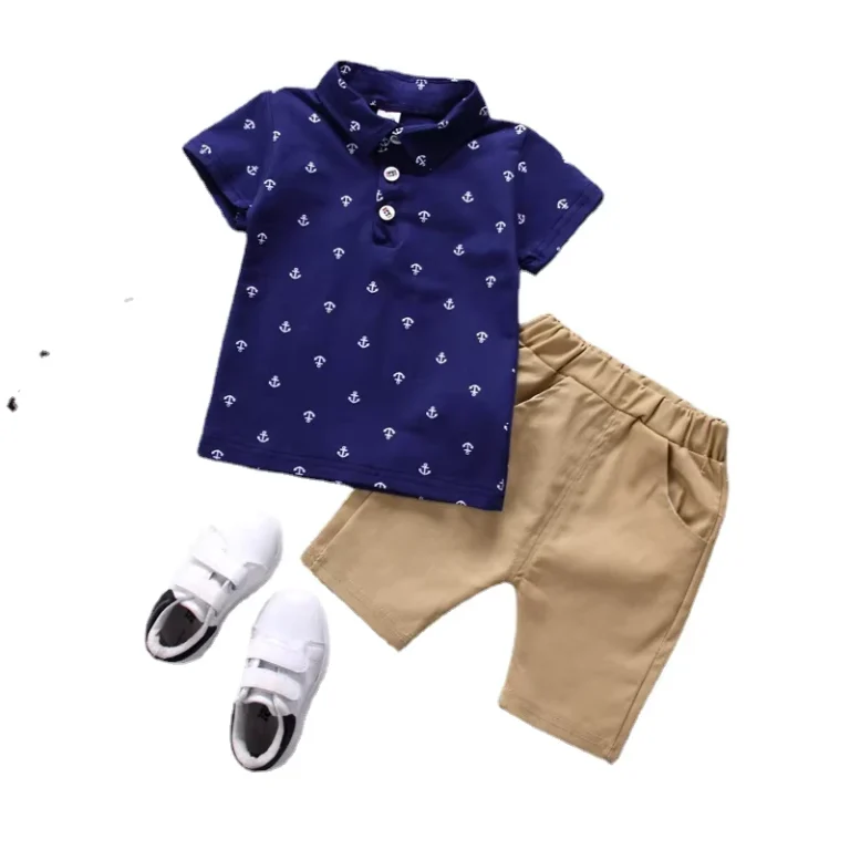 CHINEE-Boys-POLO-Shirt-Short-sleeved-Set-Childrens-Set-Burst-Two-Sets-1