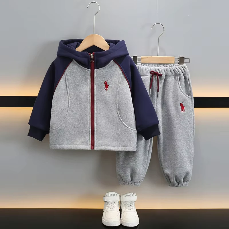 CHINEE-Boys-Spring-Sports-Suit-New-Childrens-Cotton-Two-Piece-Set-Hooded-Jacket-Trousers-for-Toddlers-Kids-Tracksuit-Sets
