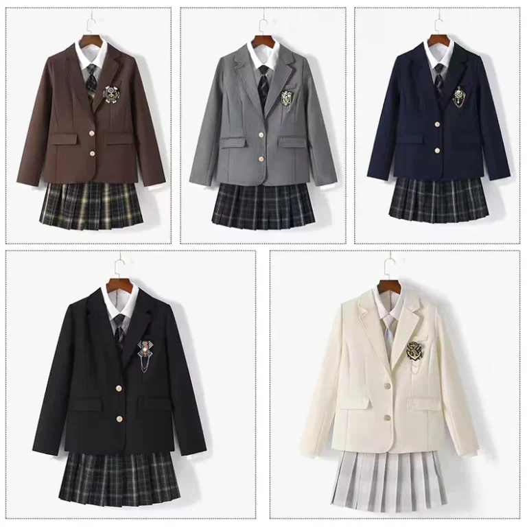 CHINEE-Breathable-Anti-pilling-School-Uniform-Sets-with-Logo