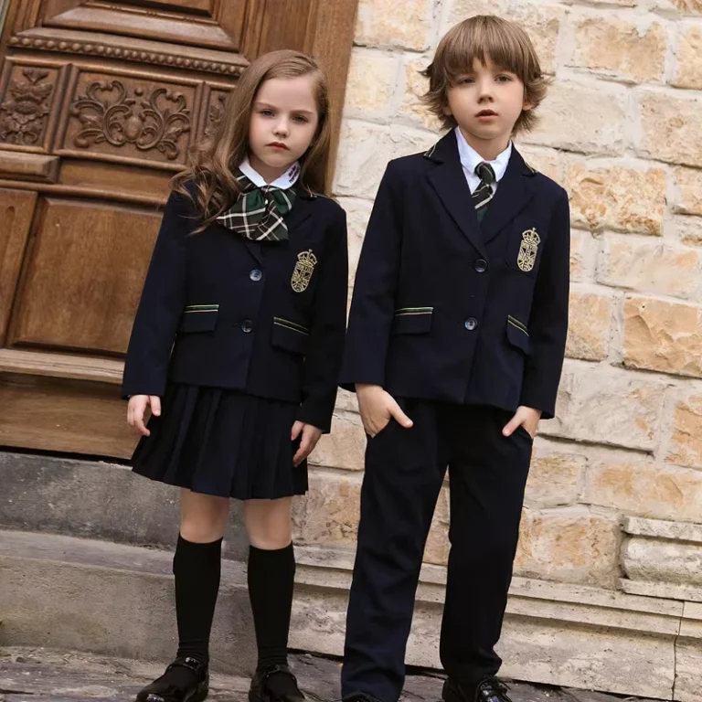 CHINEE-British-Style-Formal-Host-Stage-Performance-Suit-for-Primary-School-Students