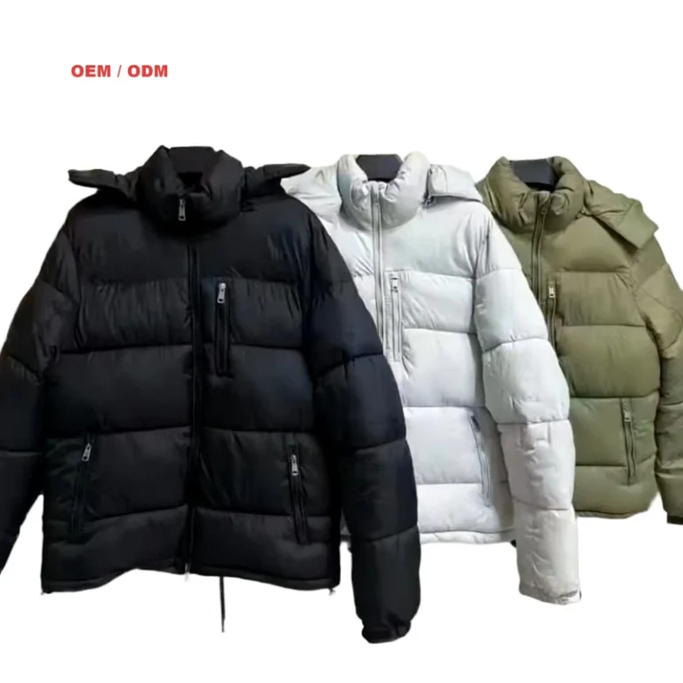 CHINEE-Casual-Outdoor-Puffer-Jacket-Hooded-Design-Puffer-Jacket-Elastic-Waist-Comfortable-Down-Jacket-For-Autumn-Winter