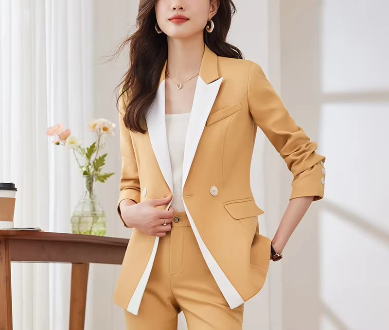 CHINEE-Casual-and-Fashionable-Color-matched-Suit-for-Spring-and-Autumn-New-Style-Business-Casual-Suit-for-Women