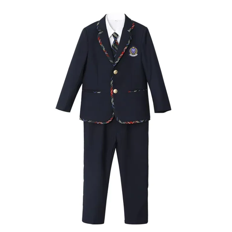 CHINEE-Child-Academy-Style-Clothing-Kindergarten-Two-Piece-Set-of-Boy-and-Girl-Gentleman-Childrens-Set-for-2-16Y-1