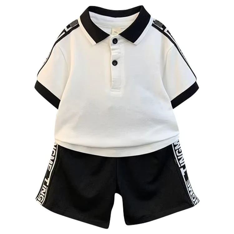 CHINEE-Children-Clothes-Summer-Baby-Toddler-Boy-Outfit-Kids-Boys-Clothes-Sets-Cotton-Polo-T-shirt-Boys-Summer-Suit