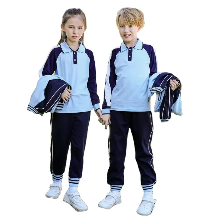 CHINEE-Children-Zipper-Sport-Clothes-Blank-Kids-Track-Suit-Boys-Girls-Baseball-Jacket-Pants-Suit-Custom-Design-Light-Blue-1