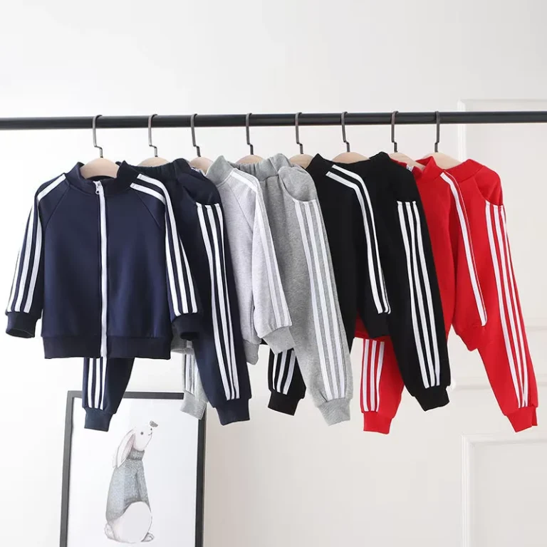 CHINEE-Childrens-Apparel-Cotton-Set-Spring-Autumn-Baby-Clothes-Thin-Boys-Girls-Jacket-Pants-Two-Piece-Sportswear-Clothing-Sets
