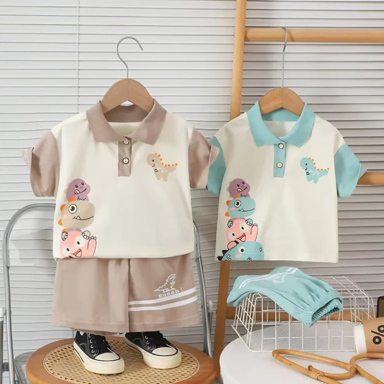 CHINEE-Childrens-Summer-Set-Baby-Clothes-1-2-3-4-5-6-Years-Boys-Polo-T-shirt-Shorts-2PCS-Kids-Clothing-Sets-Boys-Clothing