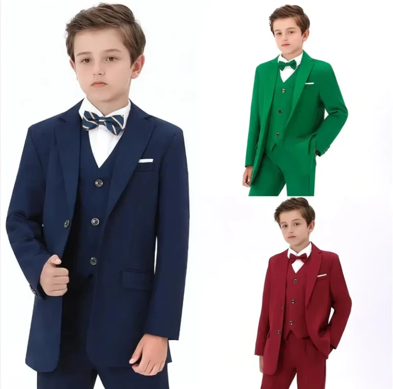 CHINEE-Childrens-Vest-Suit-Blazer-Tuxedo-Outfit-Formal-Fall-And-Winter-Holiday-Dress-Kids-Party-Performance-Costume-4Pcs-1