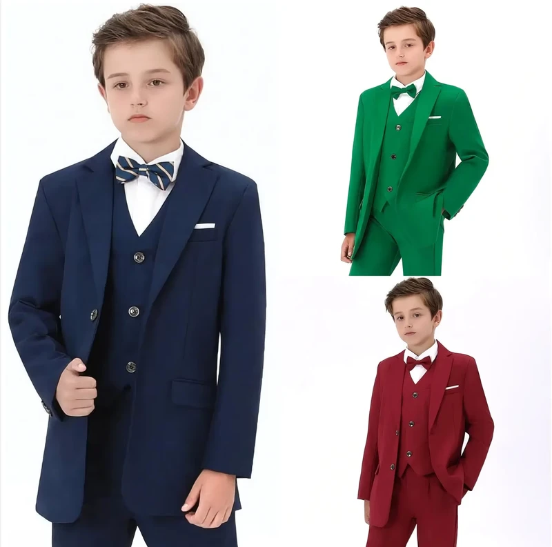 CHINEE-Childrens-Vest-Suit-Blazer-Tuxedo-Outfit-Formal-Fall-And-Winter-Holiday-Dress-Kids-Party-Performance-Costume-4Pcs-1