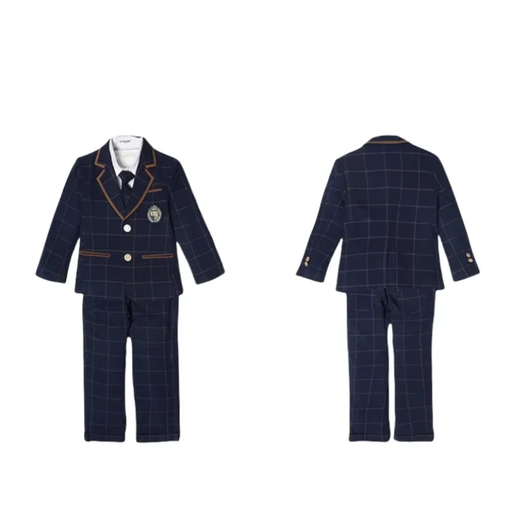 CHINEE-China-Supplier-Factory-UK-Style-Childrens-Primary-School-Kids-Formal-Wear-Blazer-Cotton-Shirt-Pants-Skirt-Unisex