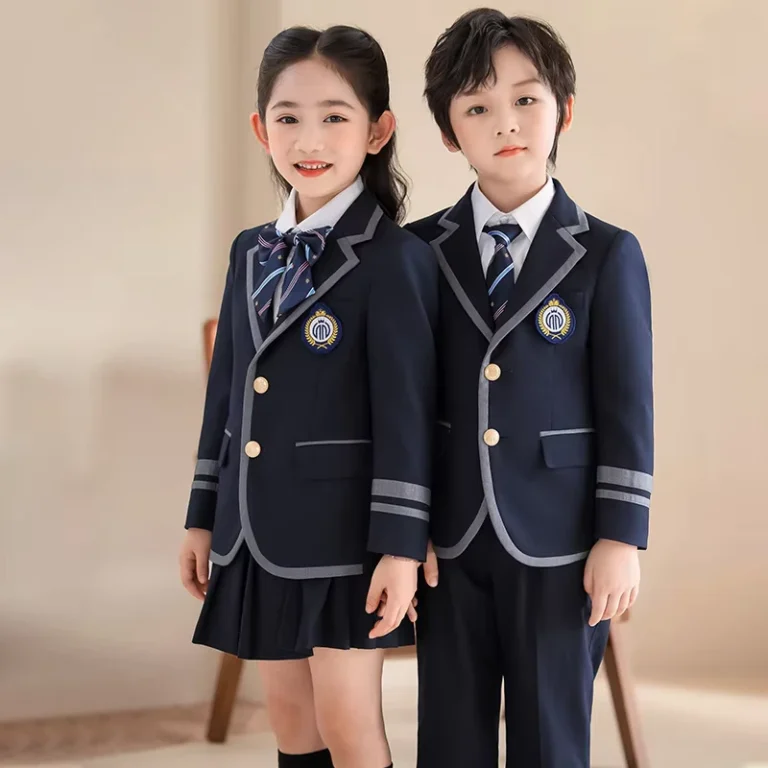 CHINEE-Cotton-School-Uniform-Three-piece-Suit