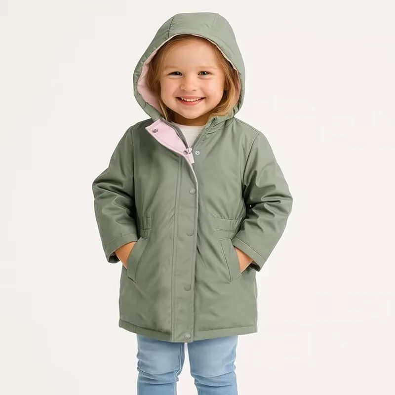 CHINEE-Creative-Customized-Children-Clothing-Girls-Long-Durable-Kids-Waterproof-Windproof-Outdoor-Jacket