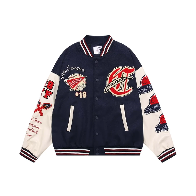 CHINEE-Custom-American-Baseball-Uniform-Color-Matching-Thickened-Jacket-Mens-Winter-Warm-Coat