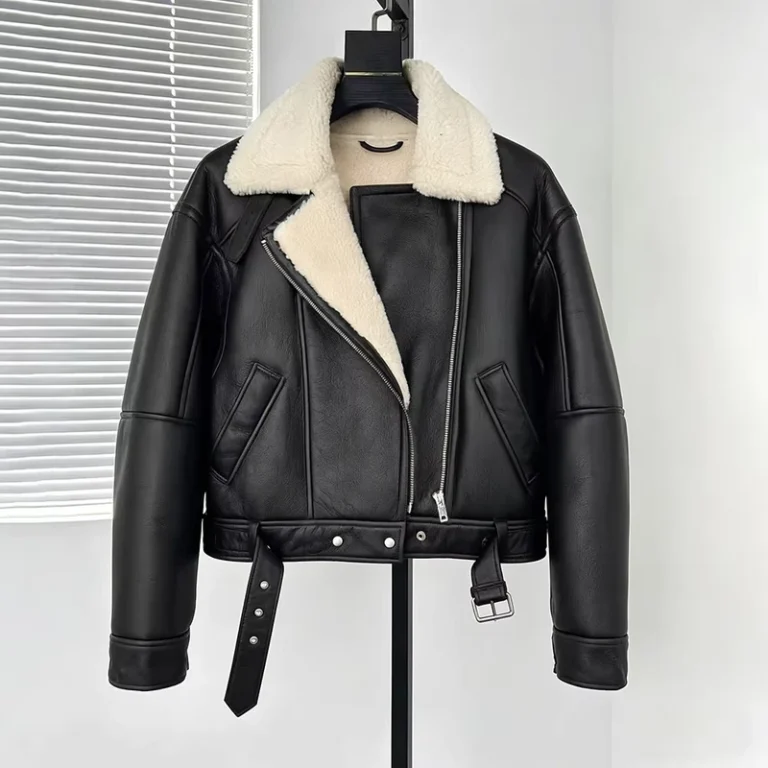 CHINEE-Custom-Biker-Style-Mens-Vintage-Loose-Fit-Leather-Jacket-With-Shearling-Collar-OEM-ODM-Service