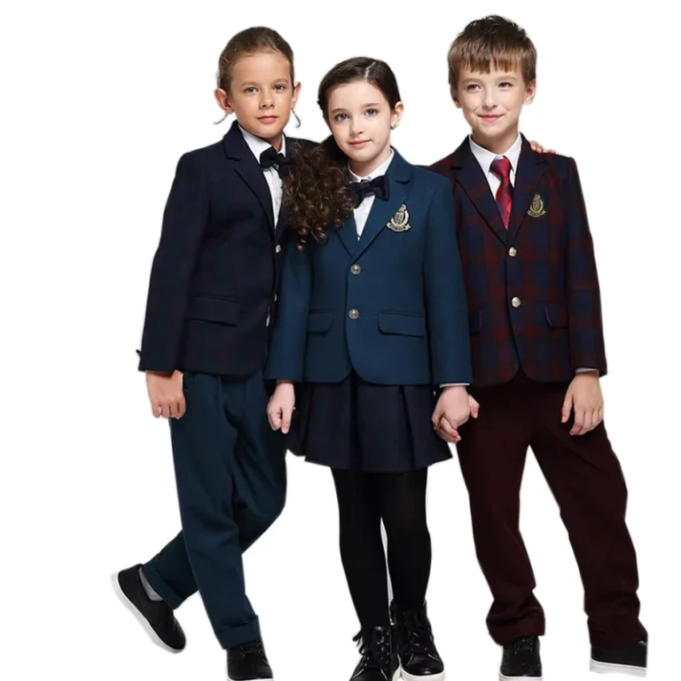 CHINEE-Custom-Children-Clothing-Suit-Kids-School-Uniforms-1