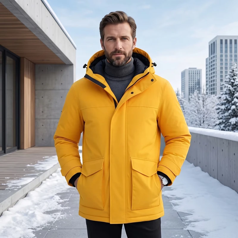 CHINEE-Custom-Design-Mens-Winter-Jackets-Fashion-Padded-Plus-Size-Casual-Warm-Hoodie-with-Zipper-Closure-Breathable-and-Waterproof