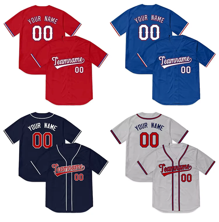 CHINEE-Custom-Embroidered-Quick-Dry-American-style-Baseball-Jacket-Team-ordered-Competition-Uniform-logo-Cardigan-V-neck-Sports