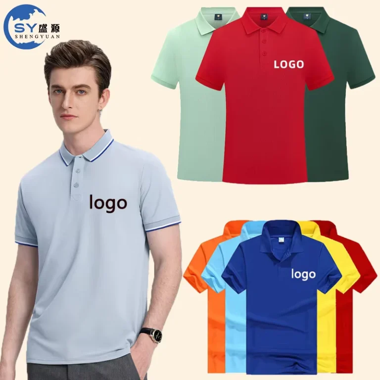 CHINEE-Custom-Embroidery-Printed-Logo-Cotton-Barber-Salon-Heavy-Weight-Luxury-Men-Oversize-Running-Sport-Gym-Polo-T-shirt