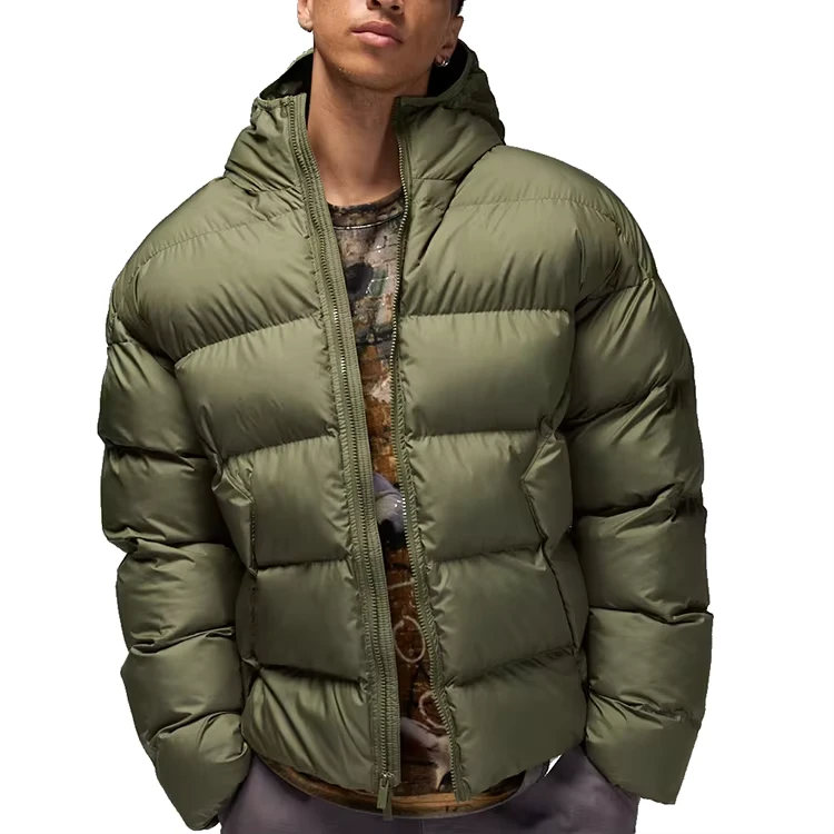 CHINEE-Custom-High-Quality-Mens-Olive-Loose-Front-Full-Zip-Up-Winter-Down-Jackets-Warm-Puffer-Jacket-Men