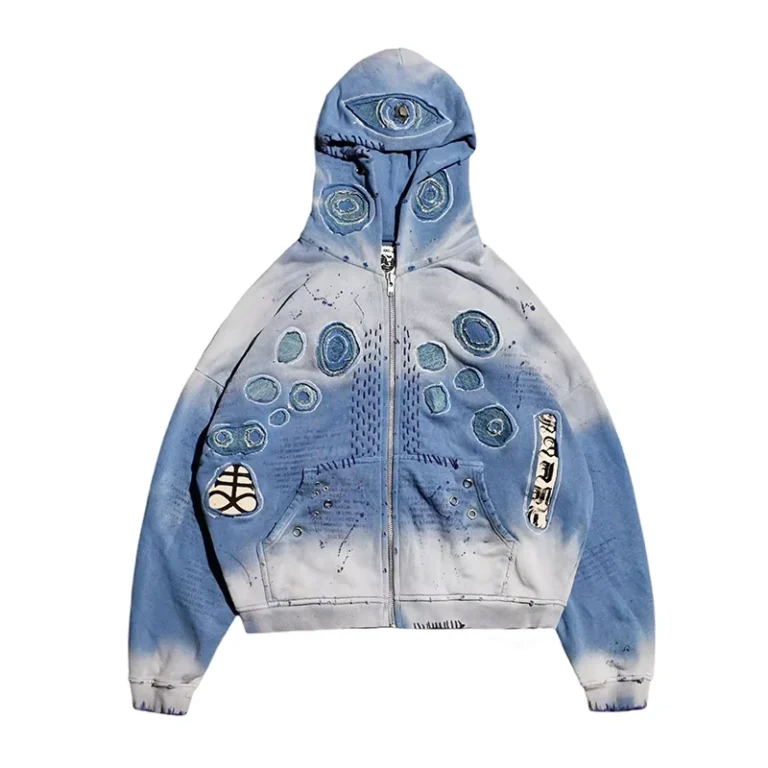 CHINEE-Custom-High-end-Retro-Streetwear-Knitted-Cotton-Hooded-Jacket-Womens-Acid-Wash-Distressed-Detail-Anti-Wrinkle-Digital-Printed-1