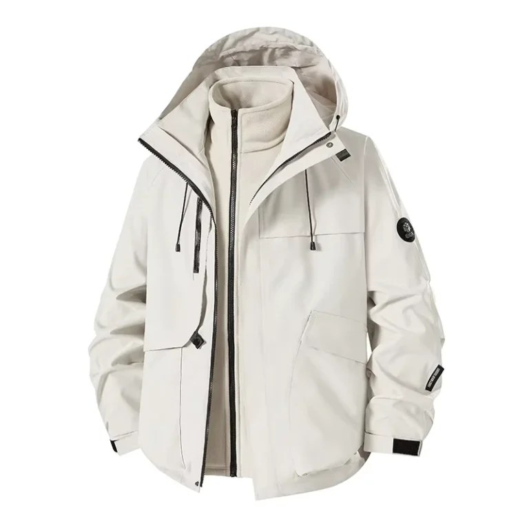 CHINEE-Custom-Logo-3-In-1-Waterproof-Ski-Jacket-Men-Detachable-Fleece-Winter-Snow-Coat