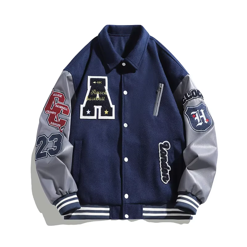 CHINEE-Custom-Logo-Baseball-Loose-Casual-Varsity-Sport-Jersey-Jacket-Black-White-Baseball-Jacket-for-Men-2
