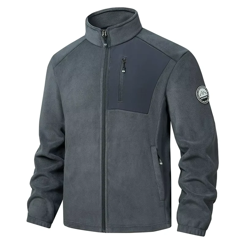 CHINEE-Custom-Logo-OEM-ODM-Print-Embossed-Zipper-Waterproof-Golf-Sportswear-Unisex-Outdoor-Jacket-Softshell-Polyester-Winter-Jacket
