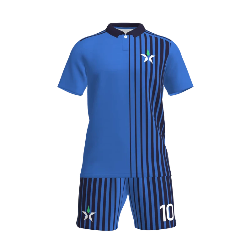 CHINEE-Custom-MYTH-STAR-Football-Team-Kit-Set-Soccer-Jersey-Quick-Dry-Breathable-Training-Kit-Blue-Striped-Design-OEM-Logo-Team-Wear