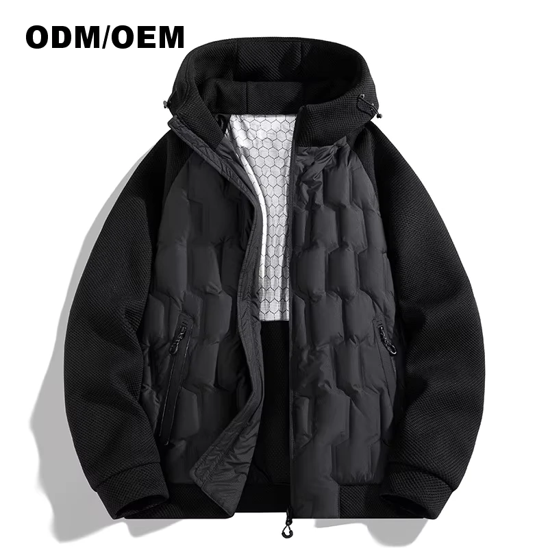 CHINEE-Custom-Made-Mens-Waterproof-Casual-Winter-Jacket-with-Hood-New-Fashionable-Thick-Zipper-Closure-Trench-Outerwear-Drum-Packaging