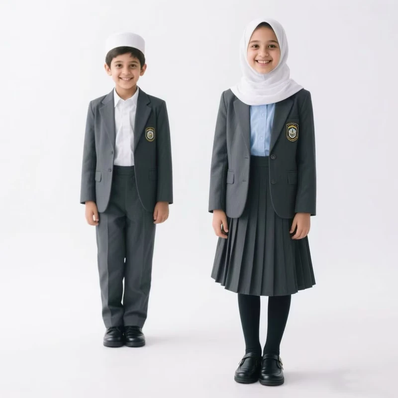 CHINEE-Custom-OEM-Primary-Kindergarten-Children-Kid-Uniform-Set-High-Middle-School-University-Muslim-School-Uniforms