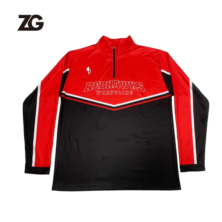 CHINEE-Custom-Quarter-Zip-Football-Jersey-Team-Soccer-Warm-Up-Suits-1
