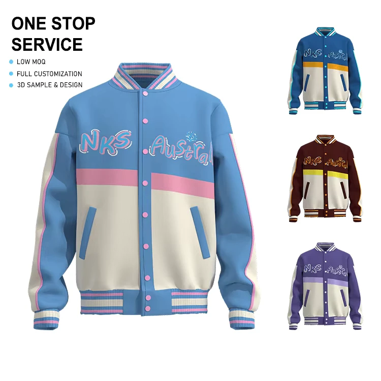 CHINEE-Custom-School-Uniform-Baseball-Bomber-Varsity-Jacket-83Cotton-17Polyester-Puff-Printing-Cartoon-Pattern-Front-Unisex-OEM-1
