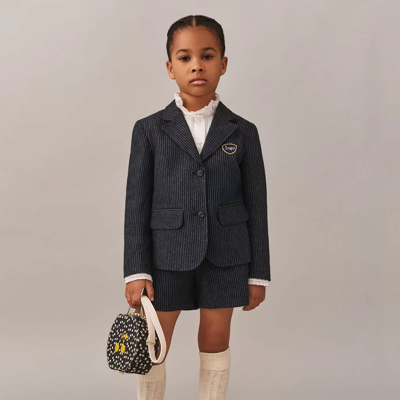 CHINEE-Custom-Stripe-School-Uniform-Girls-Blazer-Spring-Or-Autumn-Classical-Girl-Blazer-With-Front-Button-Down