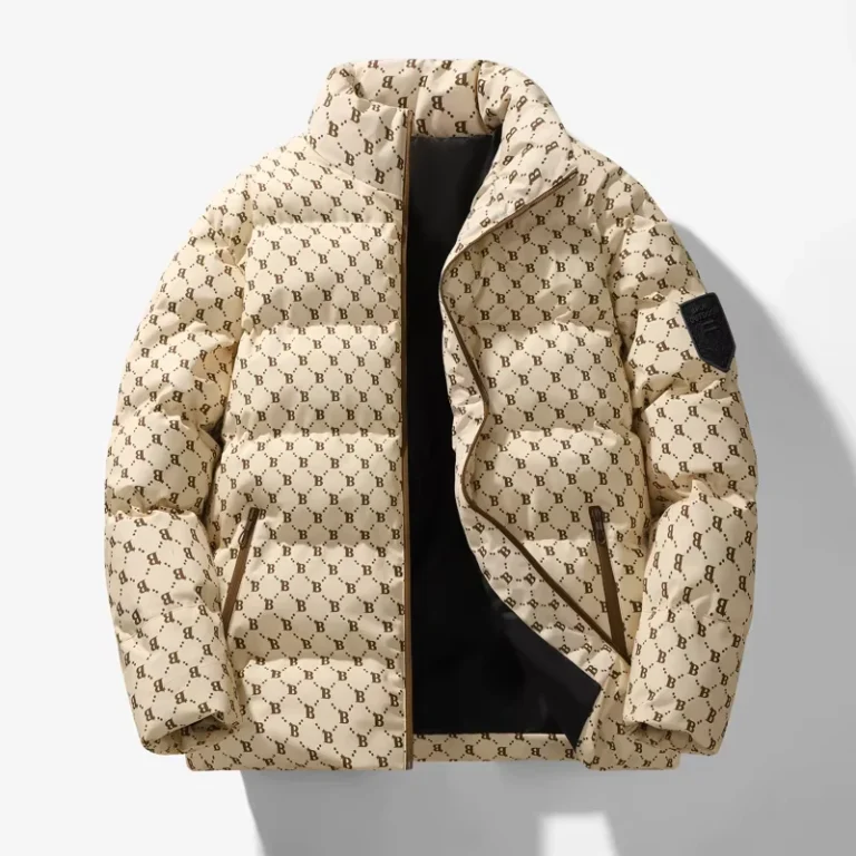 CHINEE-Custom-Waterproof-Winter-Jacket-Stand-Collar-Outdoor-Casual-Thickened-Warm-Cotton-Padded-Bubble-Puffer-Jacket-for-Mens