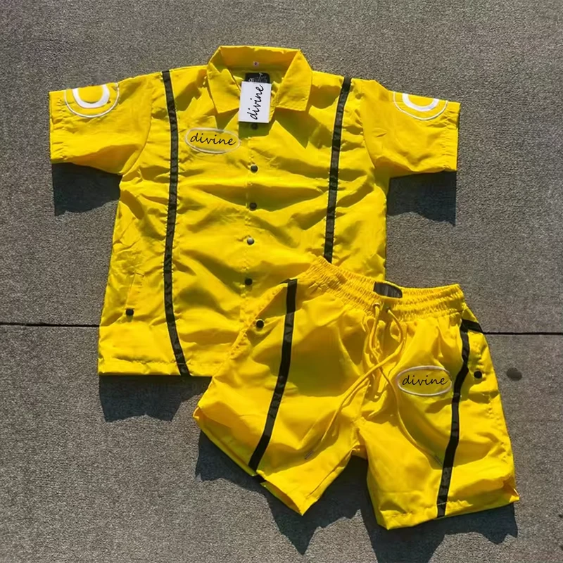 CHINEE-Custom-Windbreaker-Short-Set-Polyester-Nylon-Polo-Shirt-2-Piece-Set-Shorts-Jogging-Suit-Men-T-Shirts-Short-Set-Tracksuit-for-Men-1