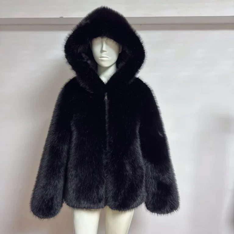 CHINEE-Custom-Winter-Clothes-for-Women-Thick-Warm-Fake-Fur-Hooded-Zipper-Coat-Fluffy-Faux-Fox-Fur-Jacket