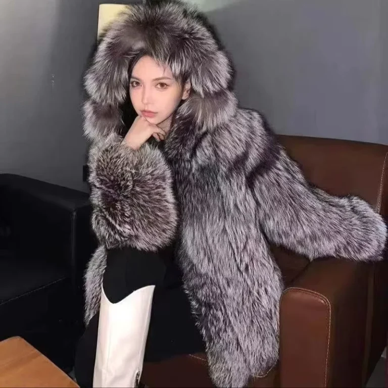 CHINEE-Custom-Winter-New-Korean-Style-Fur-Jacket-Womens-Imitation-fox-Fur-Hooded-Warm-Coat