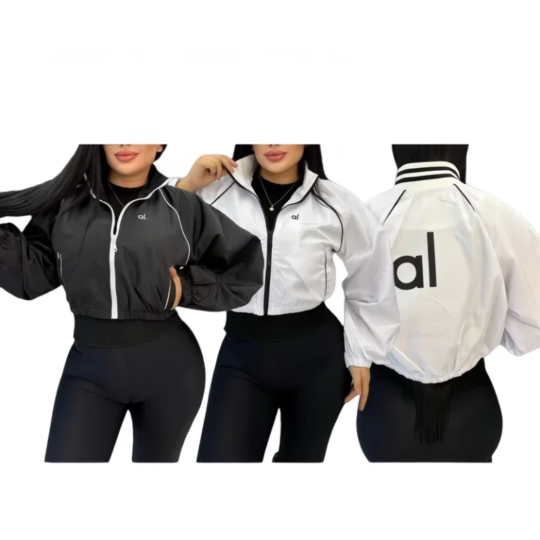 CHINEE-Custom-Womens-Autumn-and-Winter-Fashionable-Letter-Pattern-Jacket-Short-Stand-up-Collar-Jacket-Loose-Baseball-Uniform